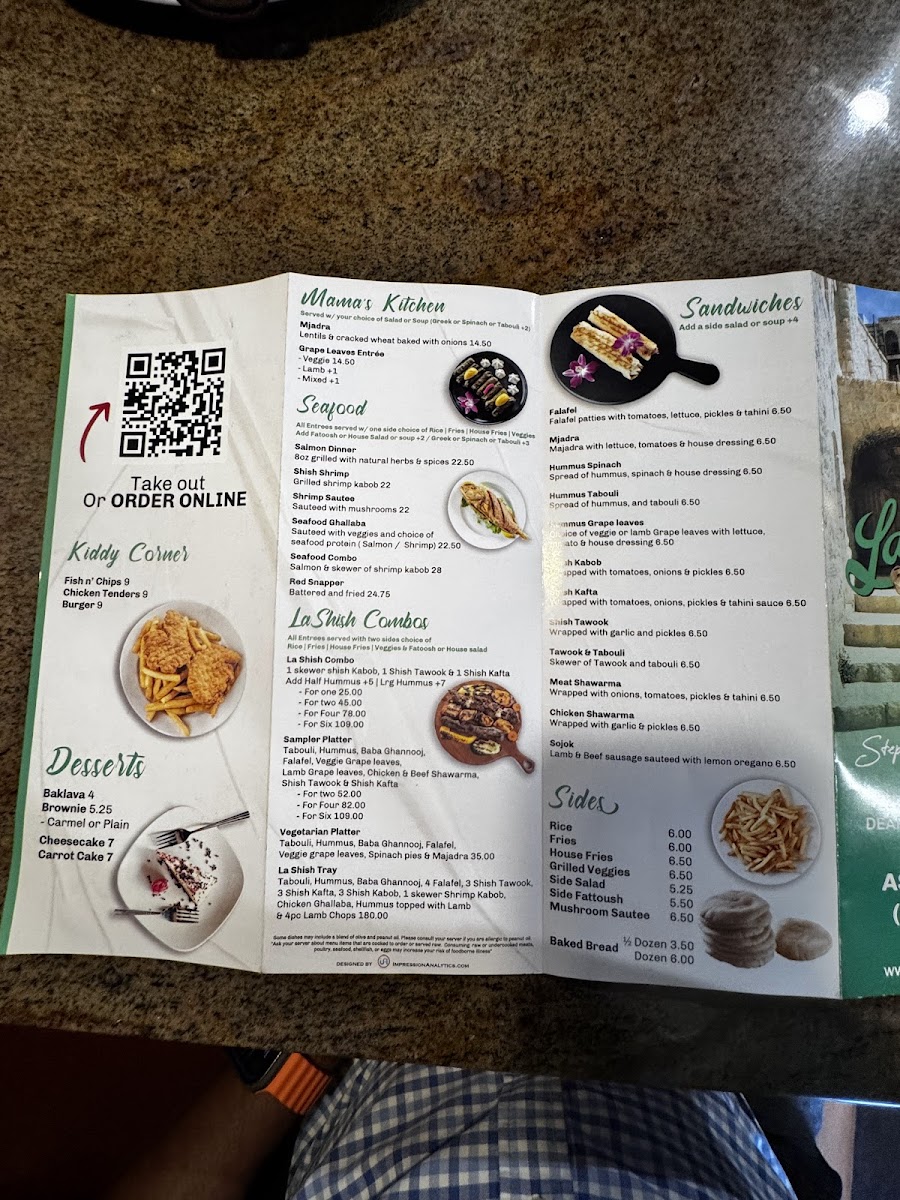 La Shish Menu - Image 2